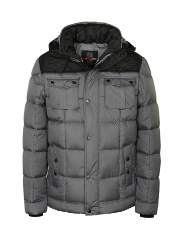 Куртка зимняя мужская Merlion СМ-16 (серо/черный)
