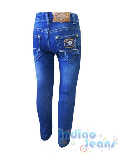Плотнооблегающие джинсы для девочек