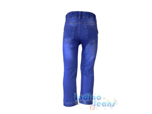 Мягкие джинсы с жемчугом и стразами, арт. I33755.
