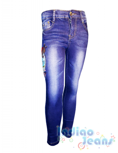  660 р.Ультрамодные зауженные  джинсы для девочек