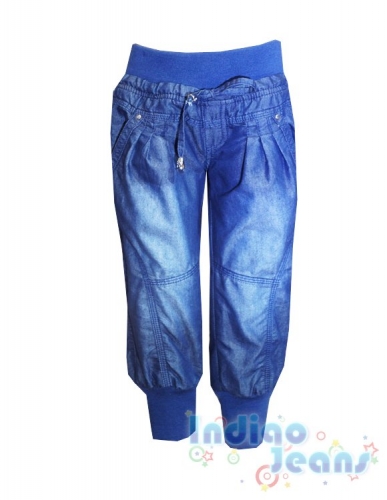  605 р. Утепленные джинсы для девочек