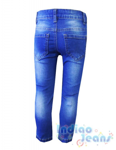 Мягкие джинсы-стрейч для девочек