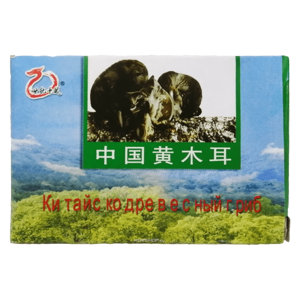 Грибы древесные Моэр черные прессованные, Китай, 14 г
