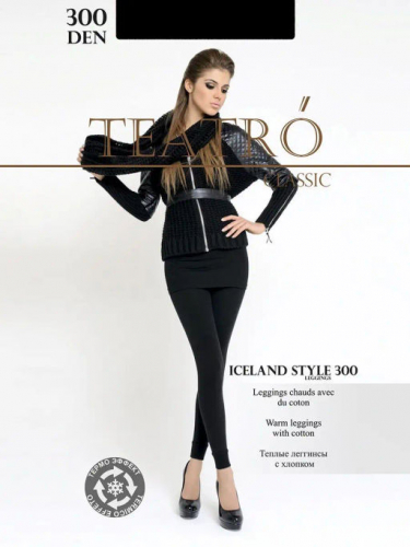 ICELAND STYLE 300 Leggings (1/60) nero