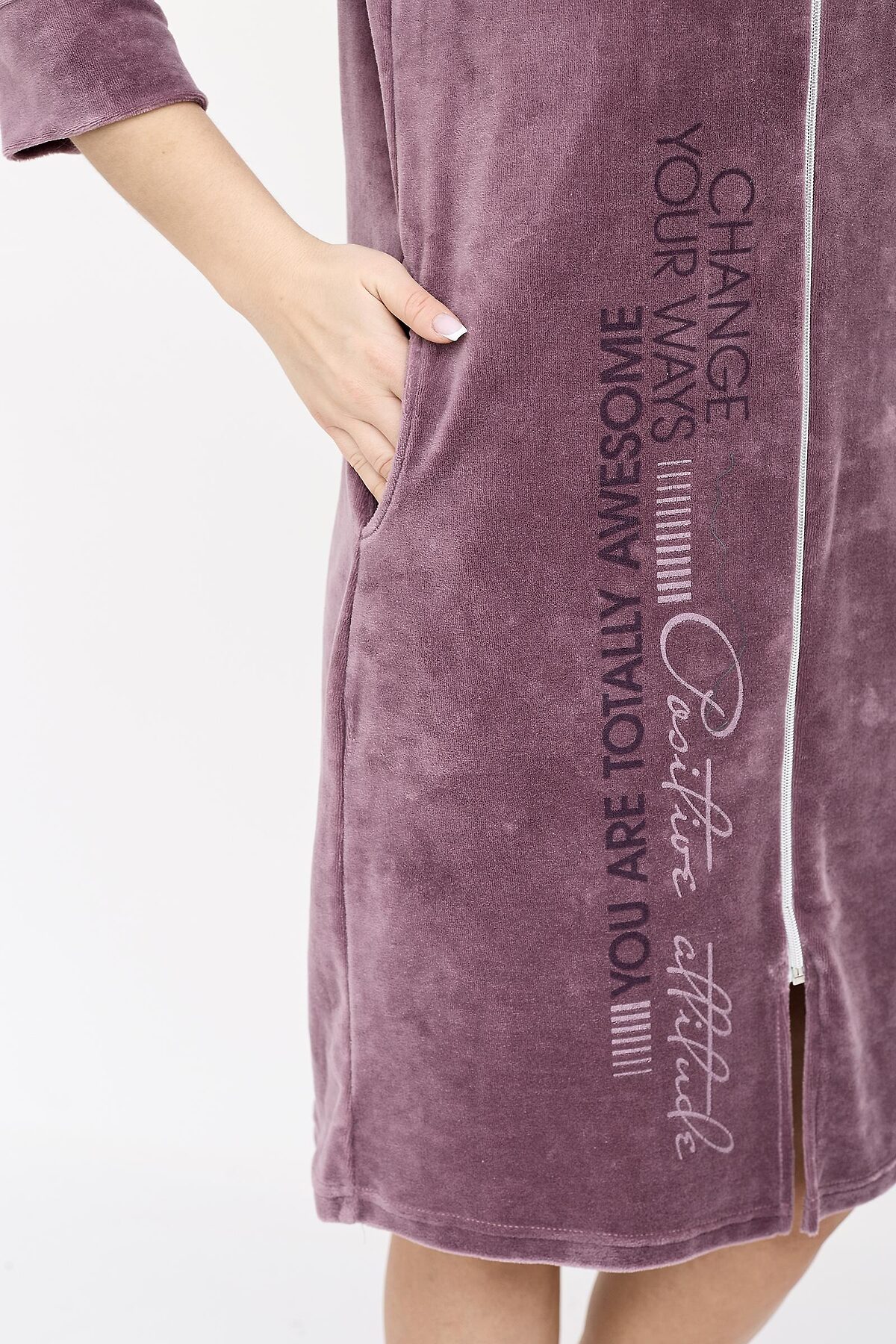 Халат женский Ингрид Б LIKA DRESS #932182Бордовый