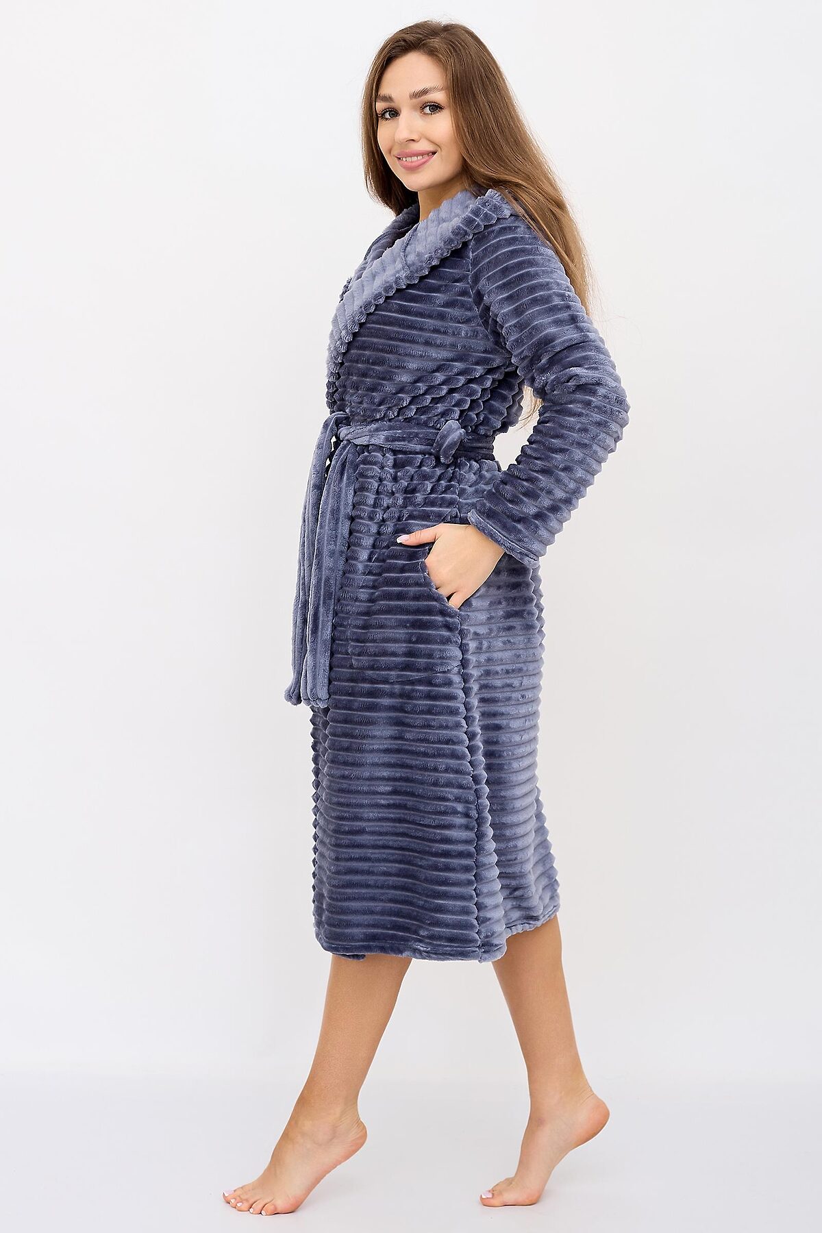 Халат LIKA DRESS #862805Синий