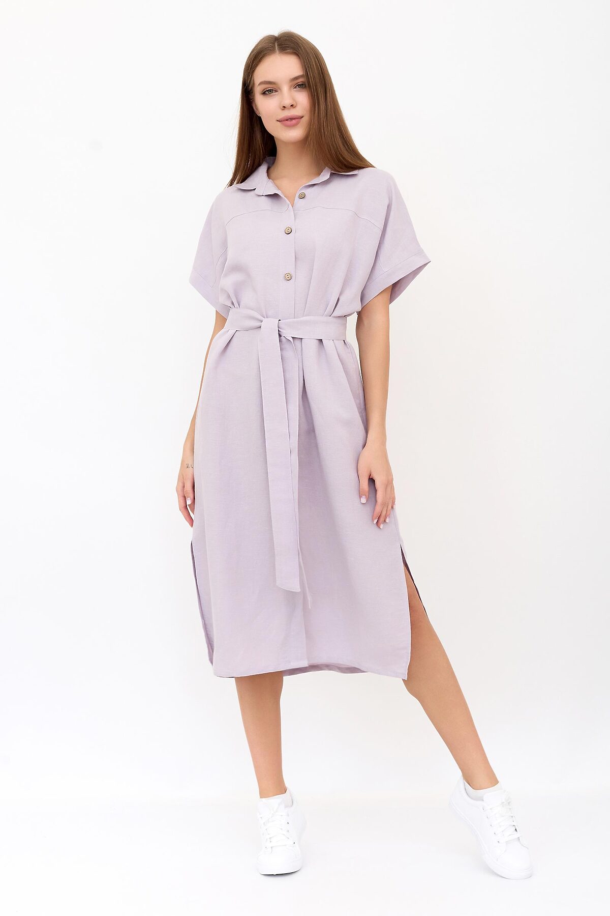 Платье женское Милитари С LIKA DRESS #894293Сиреневый