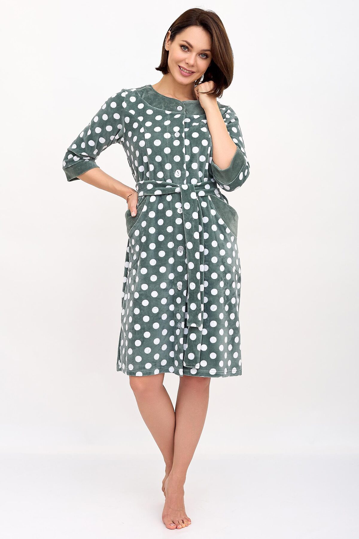 Халат женский Зелма Х LIKA DRESS #933065Хаки