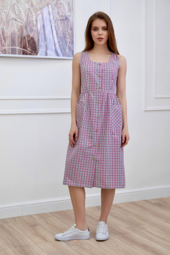 Сарафан LIKA DRESS #862799Малиновый