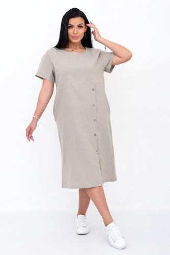 Платье LIKA DRESS #885944Бежевый