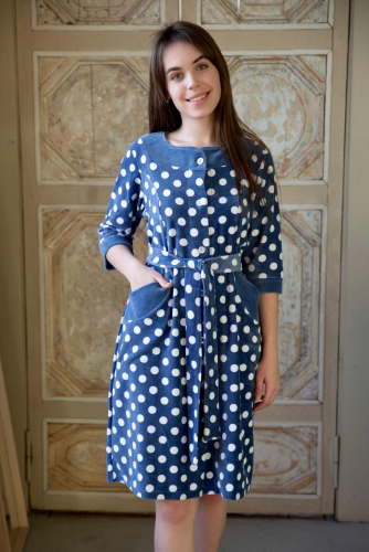 Халат Зелма В LIKA DRESS #933053Синий