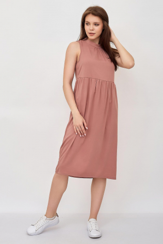 Сарафан LIKA DRESS #863005Коричневый