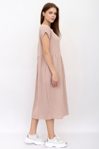 Платье LIKA DRESS #863095Бежевый