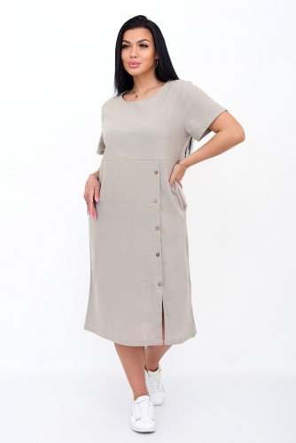 Платье LIKA DRESS #885944Бежевый