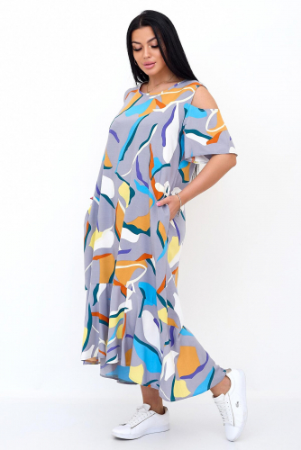 Платье LIKA DRESS #886140Мультиколор