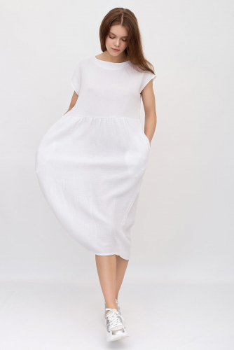 Платье LIKA DRESS #863078Белый