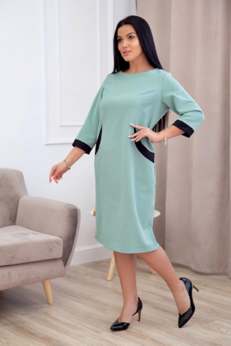 Платье LIKA DRESS #862707Зеленый