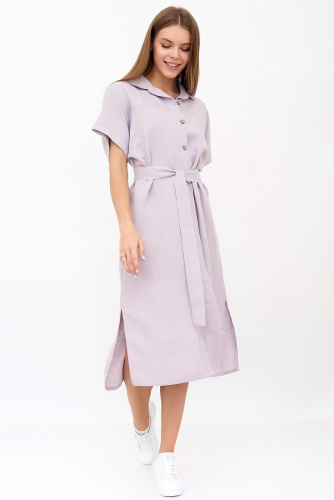 Платье женское Милитари С LIKA DRESS #894293Сиреневый