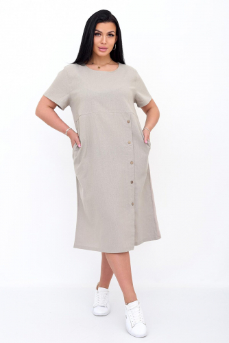 Платье LIKA DRESS #885944Бежевый