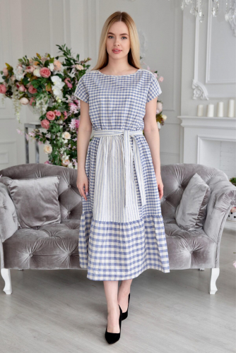 Платье LIKA DRESS #862720Голубой