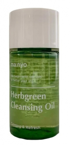 Масло гидрофильное на основе комплекса трав MANYO Herb Green Cleansing Oil