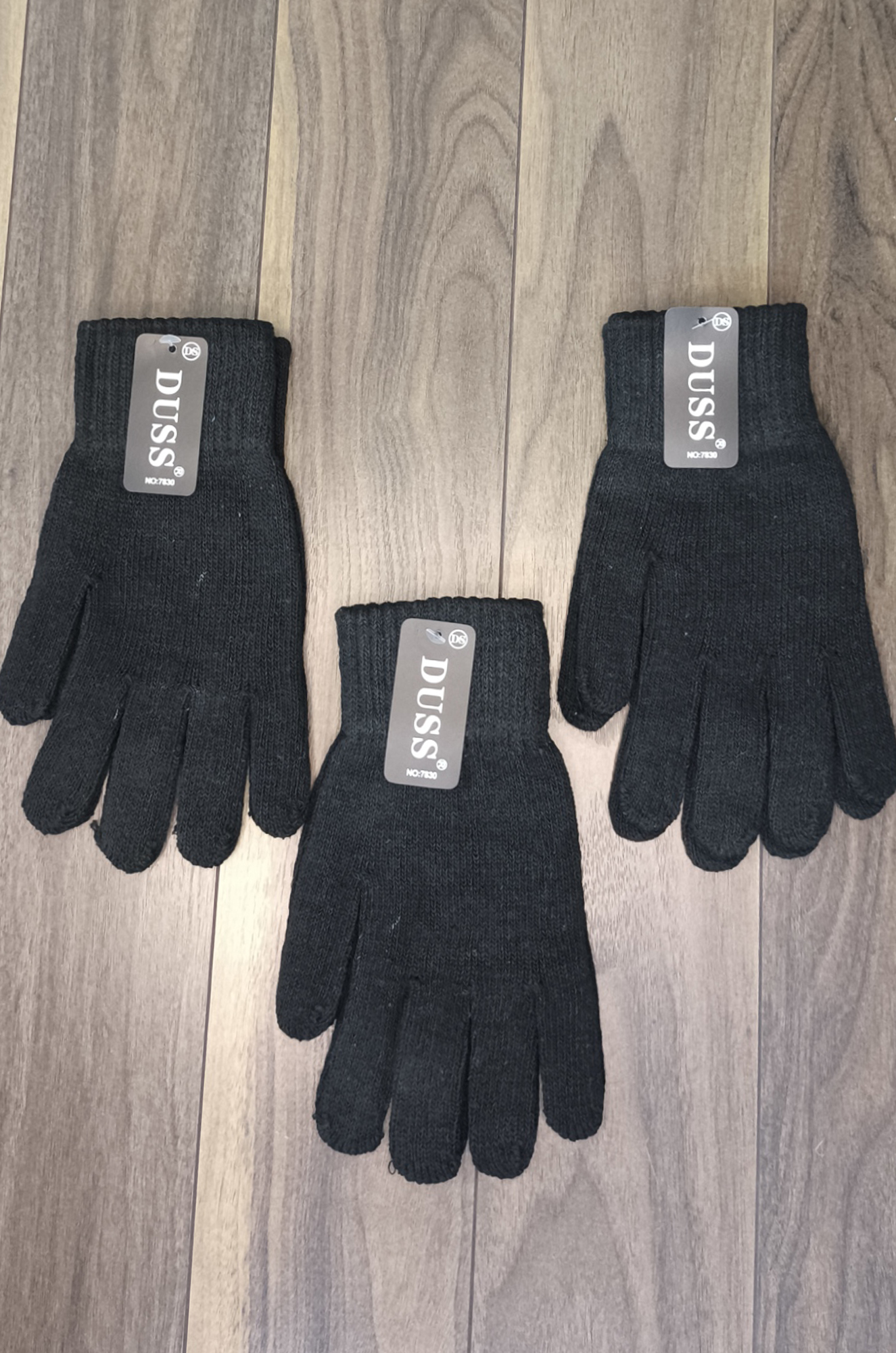 Перчатки мужские (чёрный)