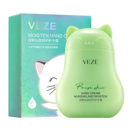 VEZE  Крем для рук Fragrance ROUSE SKIN  (зеленый)  60г  (FZ-11596)