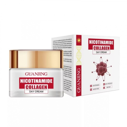 GUANJING Крем для лица NICOTINAMIDE Collagen Дневной Против Морщин и Пигментных пятен 50г (GJ-81952)