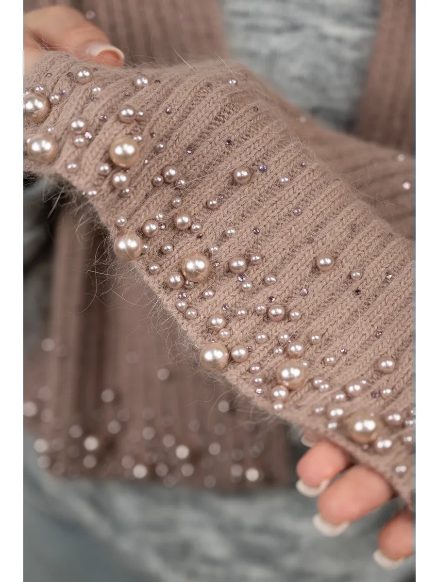 Женский комплект шапка и шарф модель арт. ДВ_S-24027