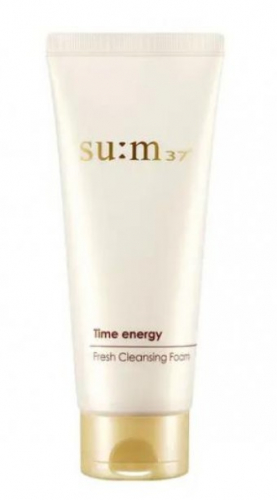 Пенка для для бережного и эффективного очищения кожи лица SU:M37 Time Energy Fresh Cleansing Foam
