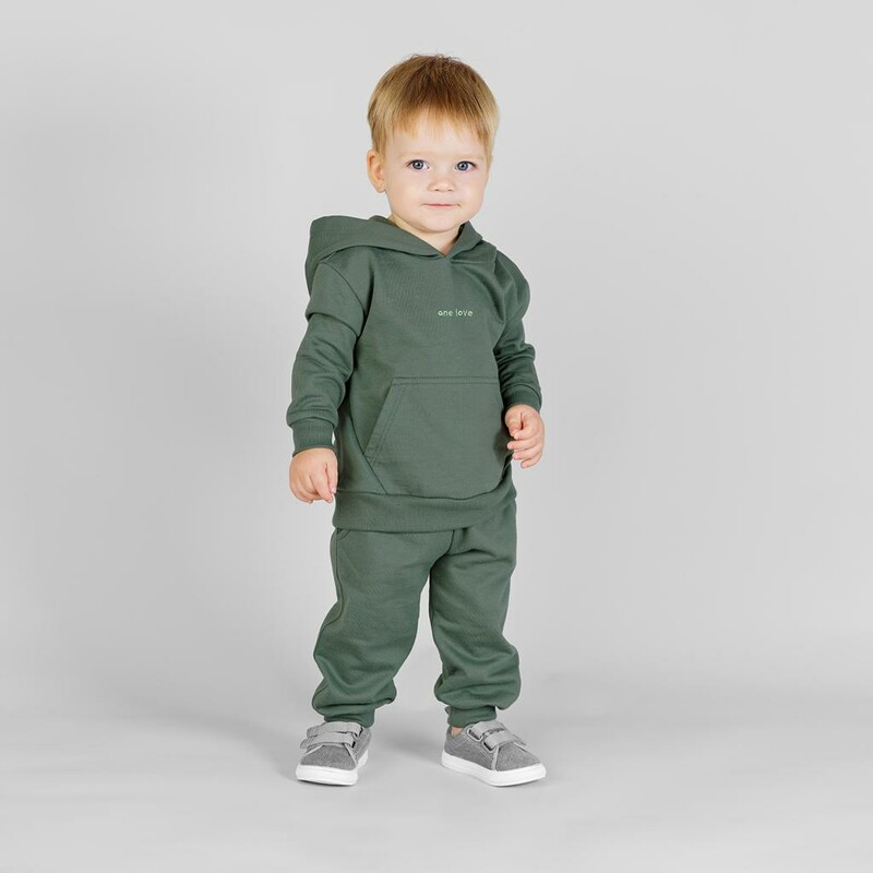 Костюм детский худи и брюки «One love soft» 080К-462-Х