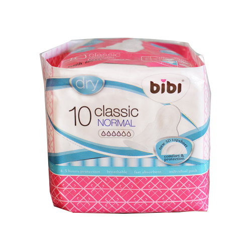 Прокладки женские классические BiBi Classic Normal Dry 10шт