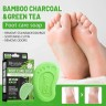 DISUNIE Мыло для Ног Bamboo Charcoal & Green Tea экфолиант, от зуда и запаха БАМБУКОВЫЙ УГОЛЬ и ЗЕЛЕНЫЙ ЧАЙ 80г (DE-8115)