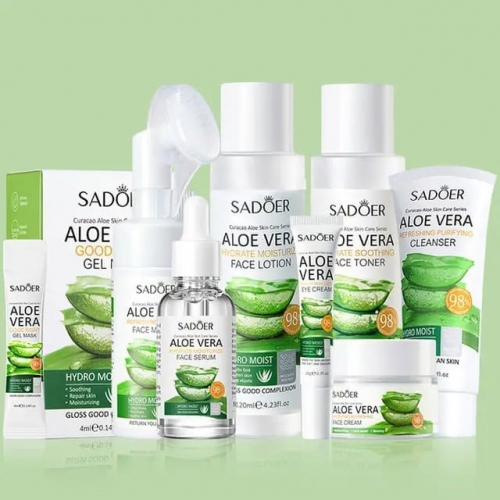 SADOER Эссенция для лица ALOE VERA Увлажняющая с АЛОЭ 30мл (SD-96109)