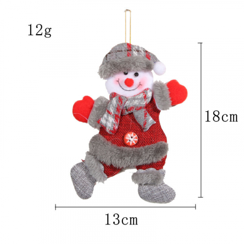 Игрушки мягкие дед мороз, снеговик, мишка, олень, Новый год, Рождество