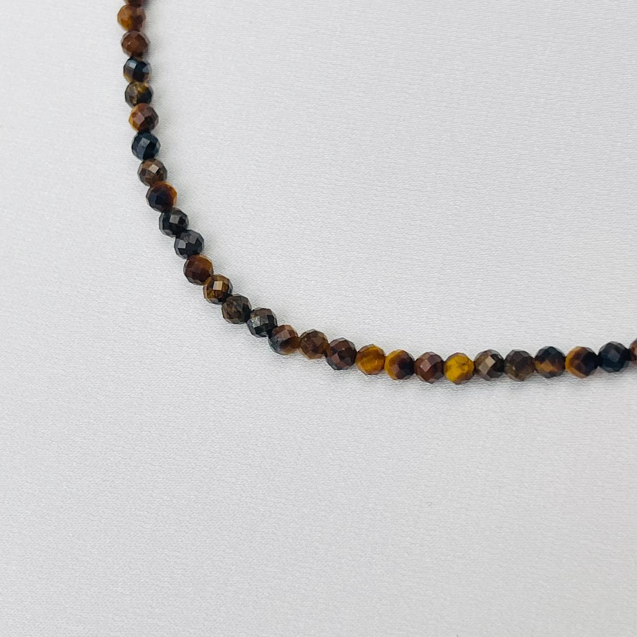 Радуга Самоцветов Чокер из Тигрового глаза