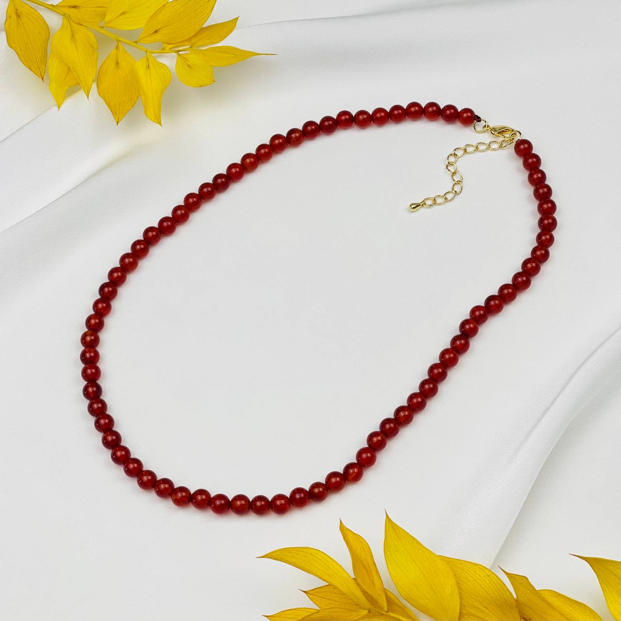 Радуга Самоцветов Бусы из Сердолика