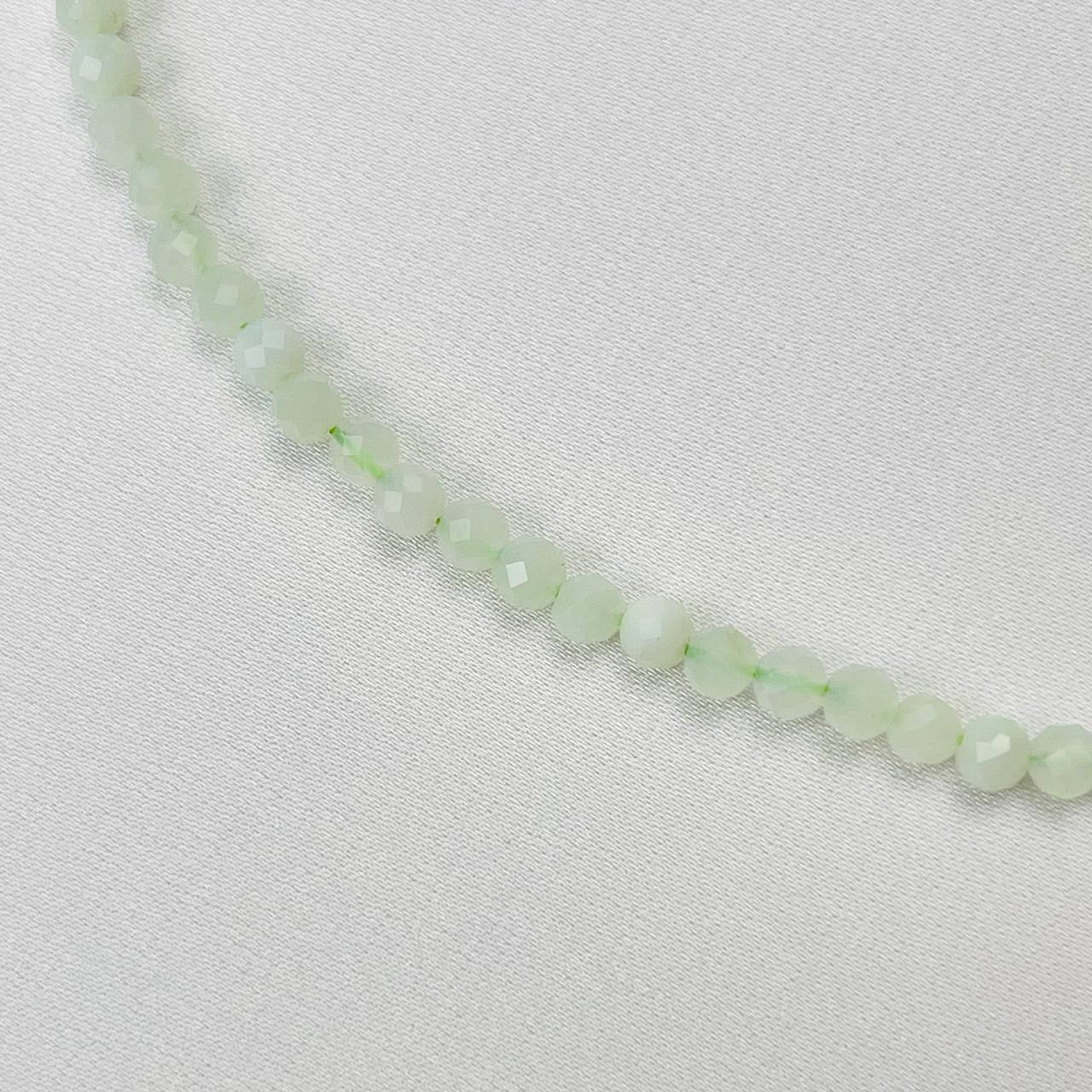 Радуга Самоцветов Бусы из зеленого Опала