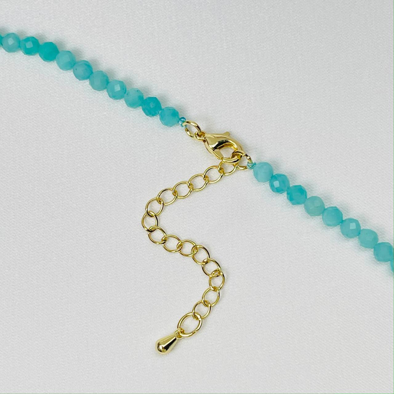 Радуга Самоцветов Колье из Амазонита