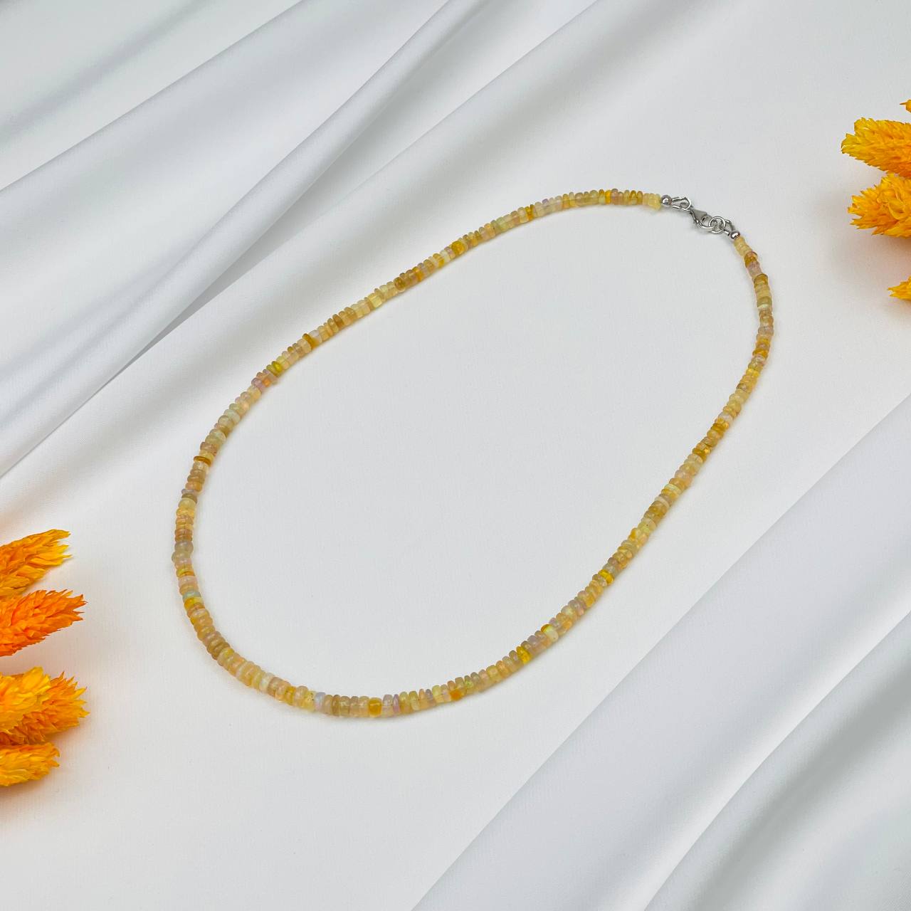 Радуга Самоцветов Колье из Опала