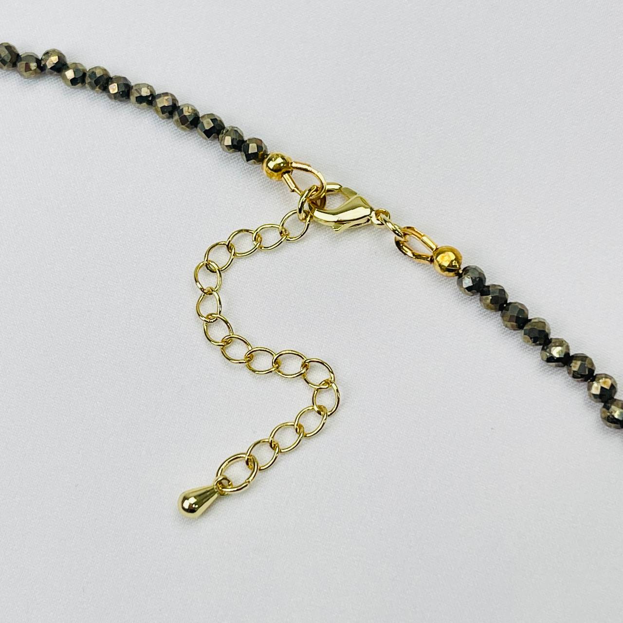 Радуга Самоцветов Чокер из Пирита