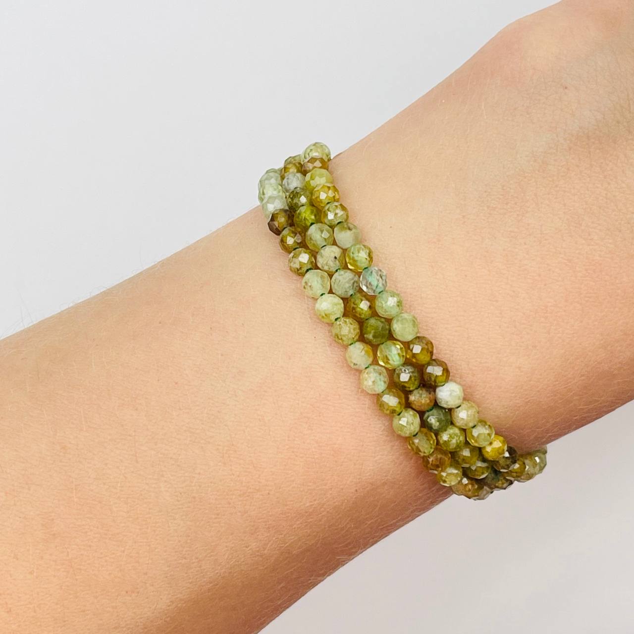 Радуга Самоцветов Бусины для украшений из Граната