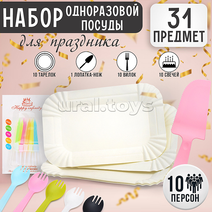 Набор посуды одноразовой