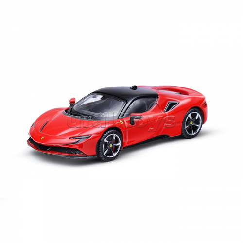 Гоночная машинка die-cast Ferrari - SF90 Stradale, 1:43, красная