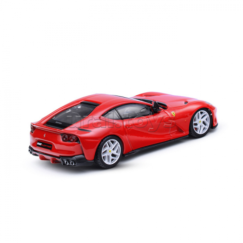 Гоночная машинка die-cast Ferrari - 812 Superfast, 1:43, красная