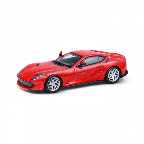 Гоночная машинка die-cast Ferrari - 812 Superfast, 1:43, красная