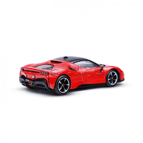 Гоночная машинка die-cast Ferrari - SF90 Stradale, 1:43, красная