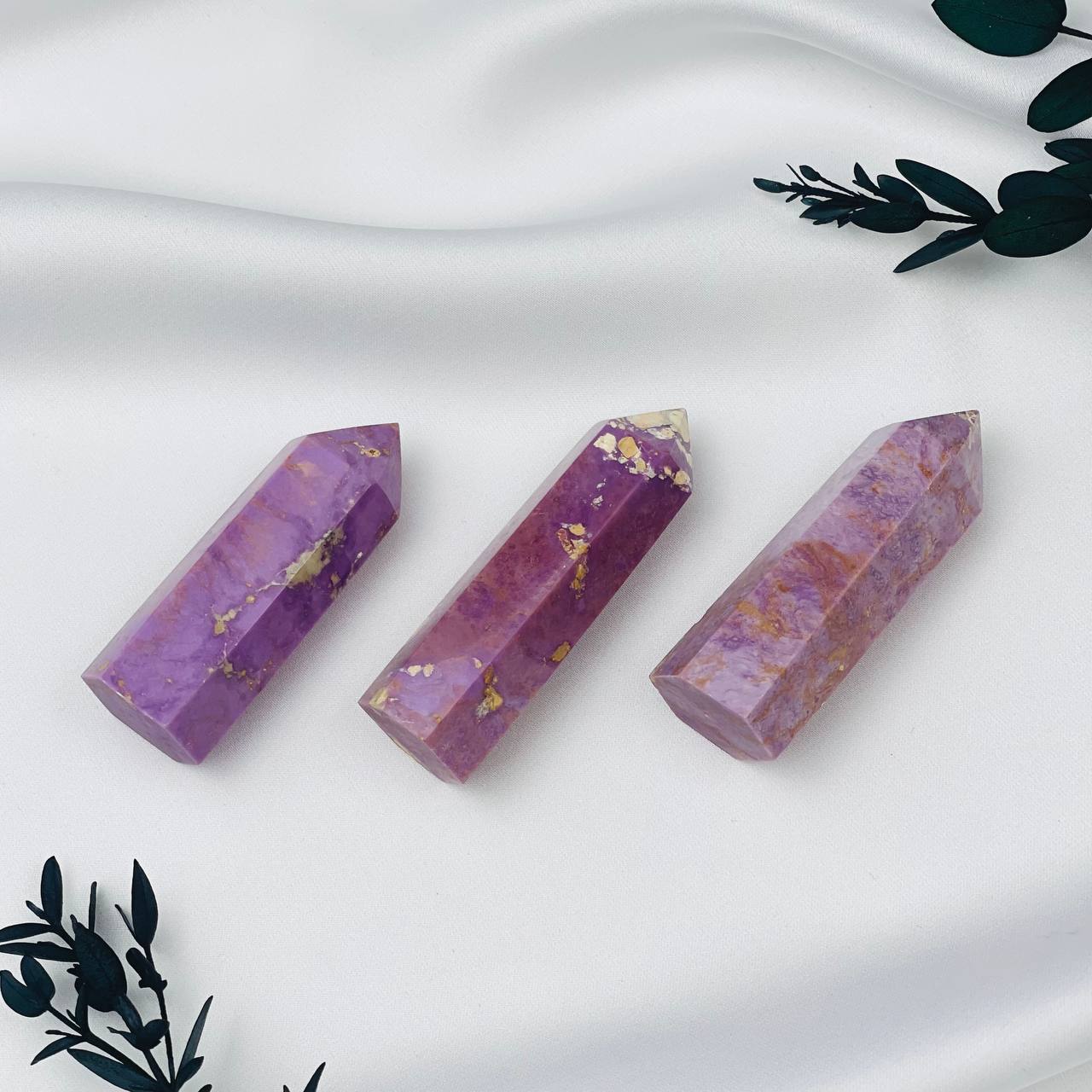 Радуга Самоцветов Кристалл из камня Фосфосидерит