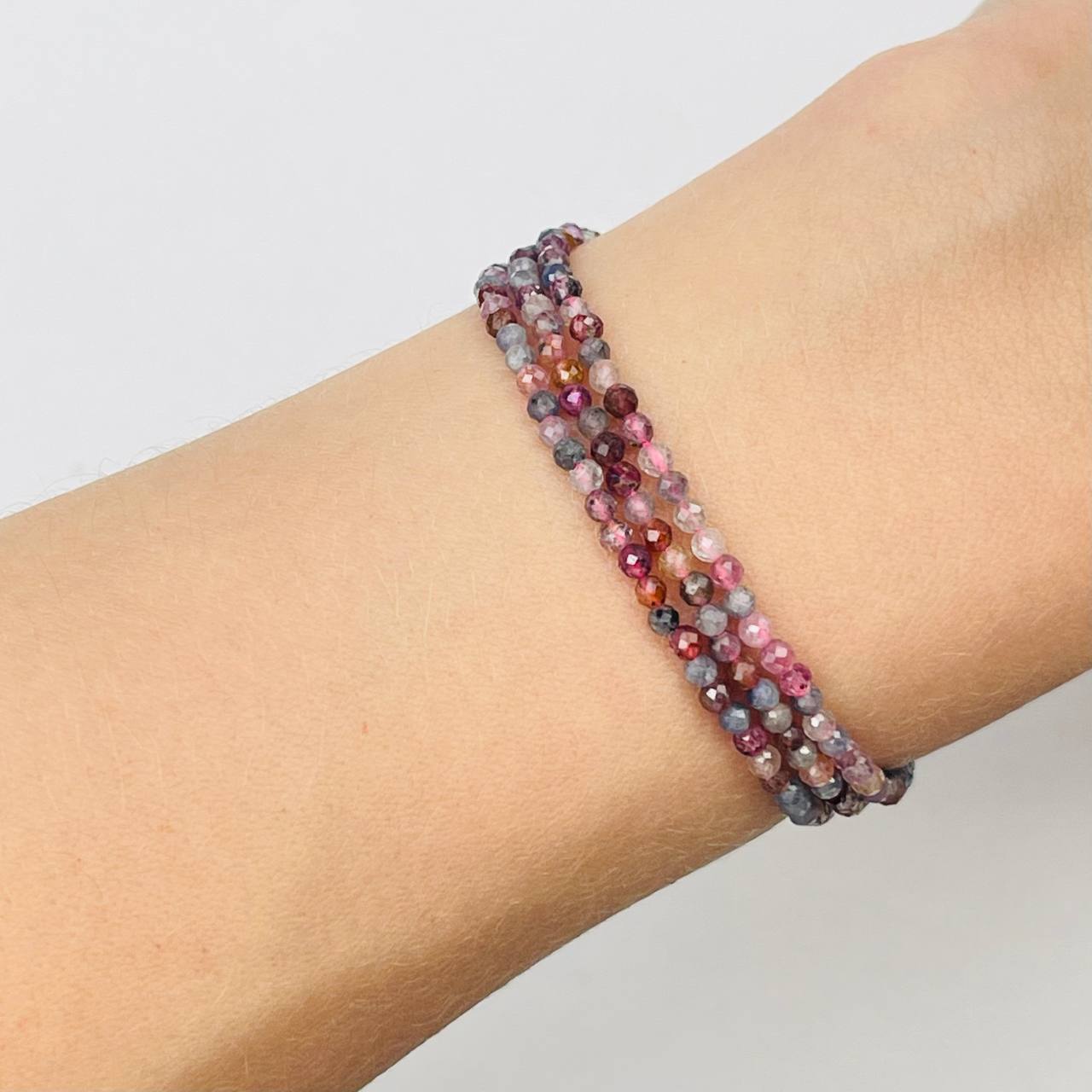 Радуга Самоцветов Бусины для украшений из Шпинели микс (155 бусин)