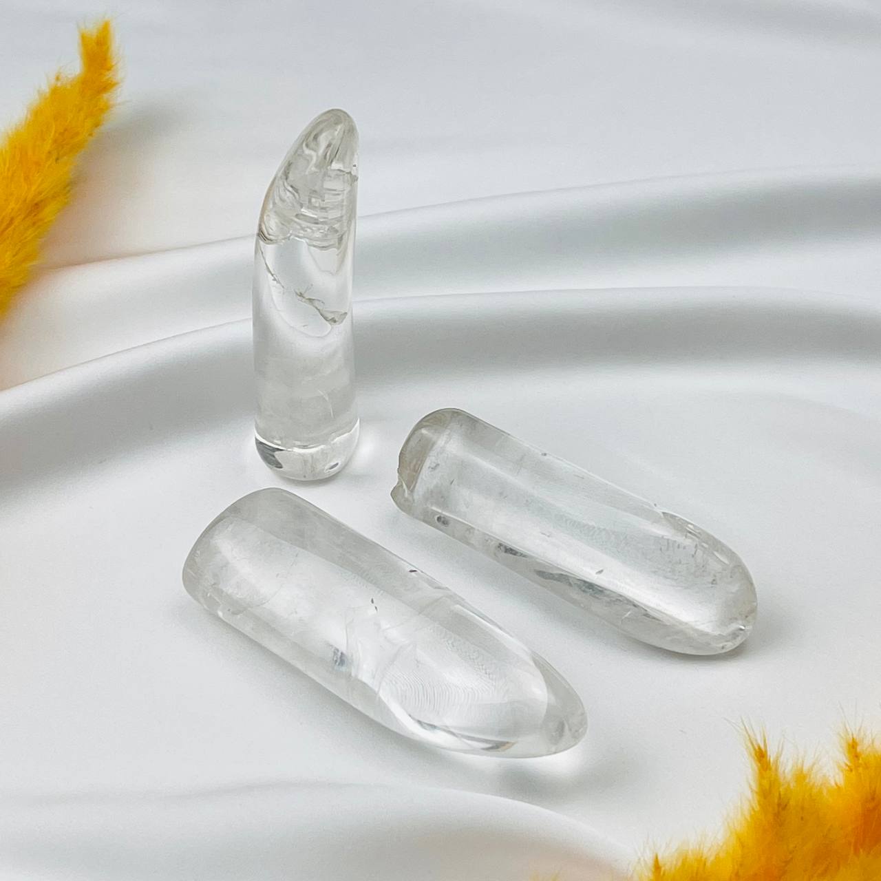 Радуга Самоцветов Полированный камень Горный хрусталь